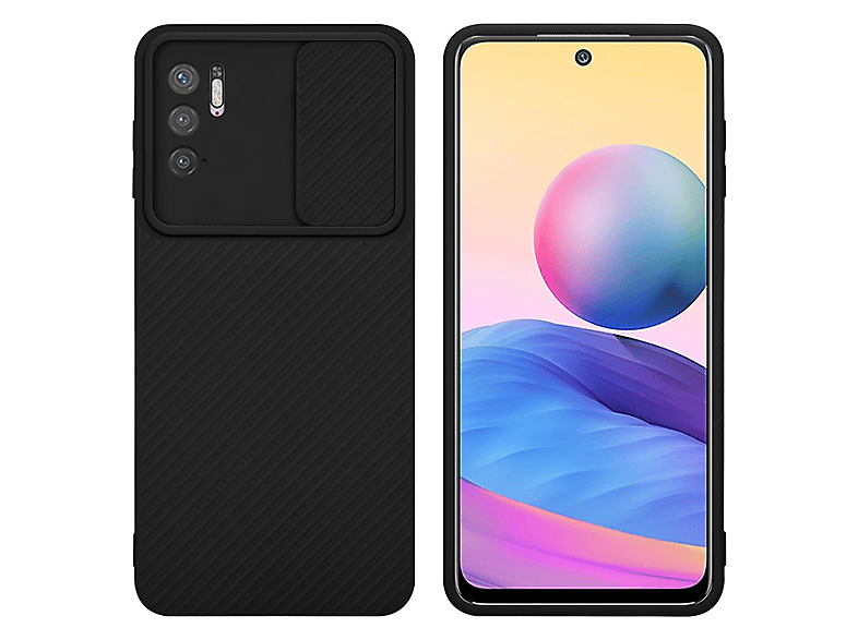 Cadorabo Handyhülle Für Xiaomi Redmi Note 10 5G / Poco M3 Pro 5G – TPU/Silikon Mit Ring, Lila