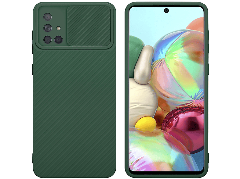 CADORABO TPU Silikon Hülle mit Kamera Schutz, Backcover, Samsung