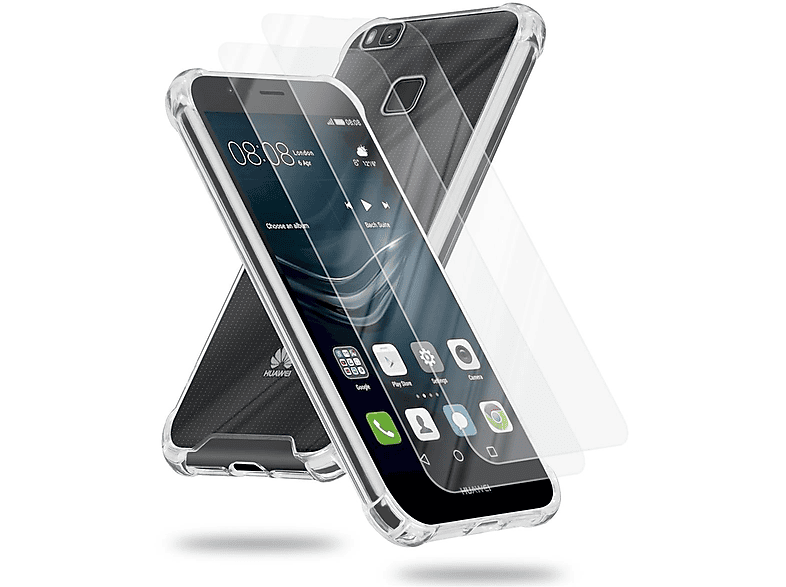 Funda | CADORABO Funda magnética invisible, Compatible con Huawei P9 LITE 2016 / G9 LITE, MARRÓN