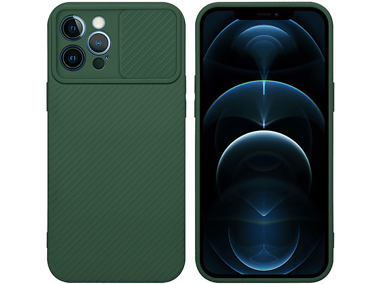 CADORABO Hülle mit PRO Grün MAX, Apple, iPhone Backcover, Bonbon 12 Kameraschutz