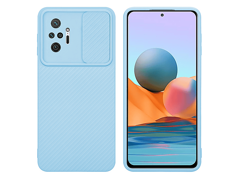CADORABO TPU Silikon Hülle mit Kamera Schutz, Backcover, Xiaomi, RedMi ...