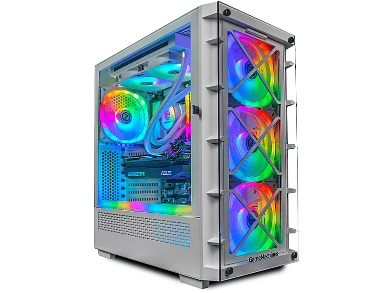 GAMEMACHINES Strom Snow Edition, Wasserkühlung, 1000 Prozessor, GB 4060, 32 RTX™ GeForce i7 Core™ 0 HDD Intel® Gaming GB Pro, GB Intel GB i7-12700F, Windows mit PC RAM, SSD, 8 11