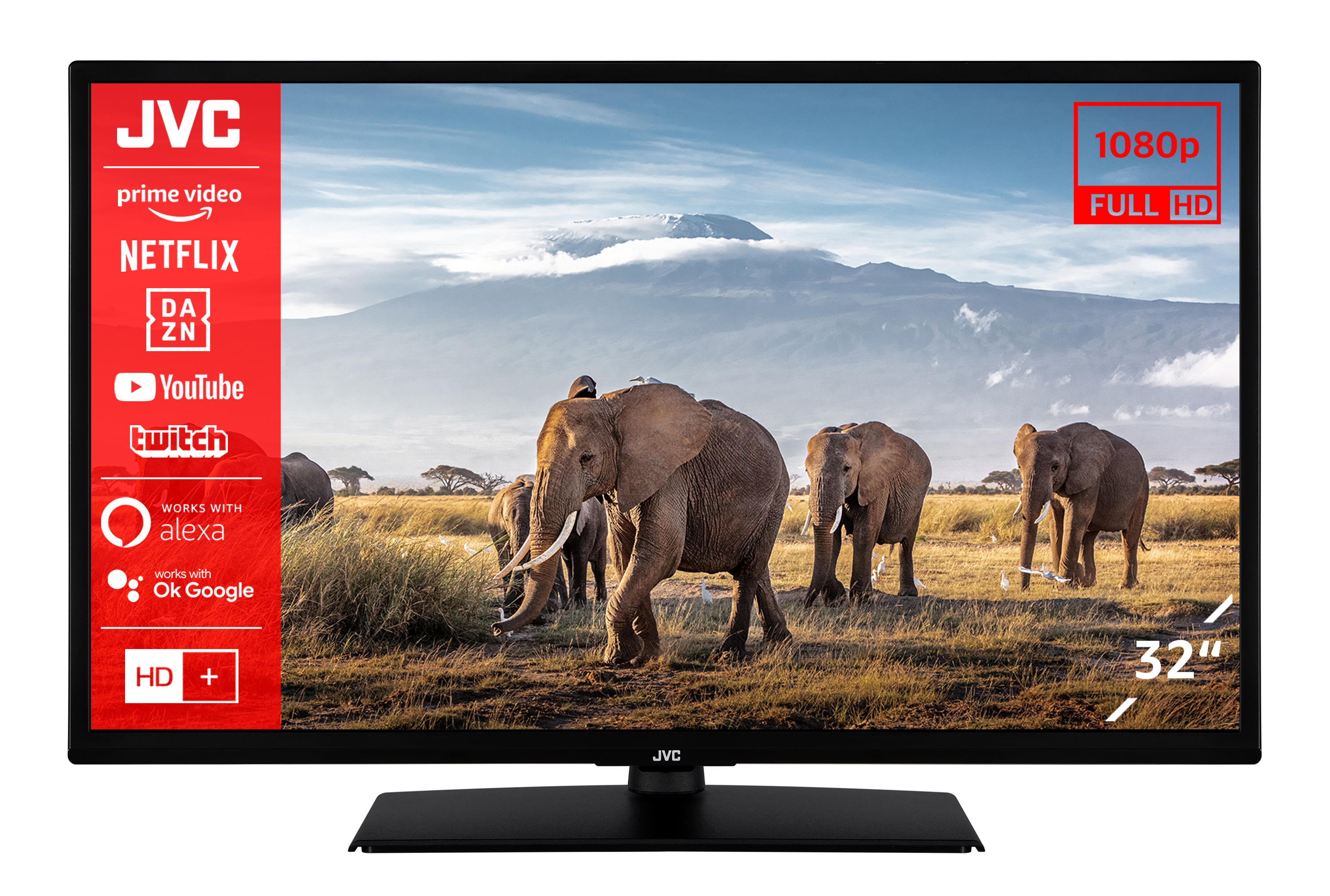 JVC LT-32VF5158 LED TV 32 / TV) 80 cm, SMART (Flat, Full-HD, Zoll