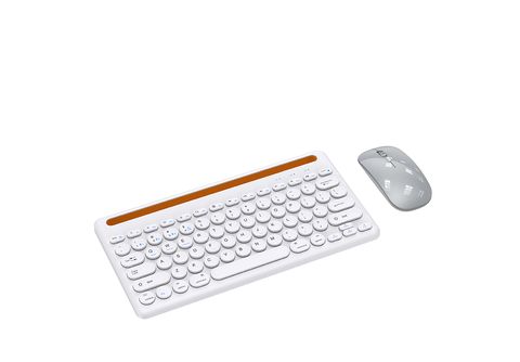 ein - Begleiter | Tastatur Dein Schnelles, für Weiß Laden effizientes Set, BRIGHTAKE Büroerlebnis, leises Maus SATURN & perfekter