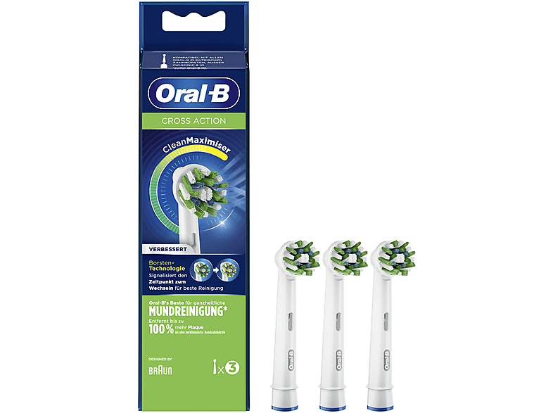 ORAL-B CrossAction CleanMaximizer Aufsteckbürsten