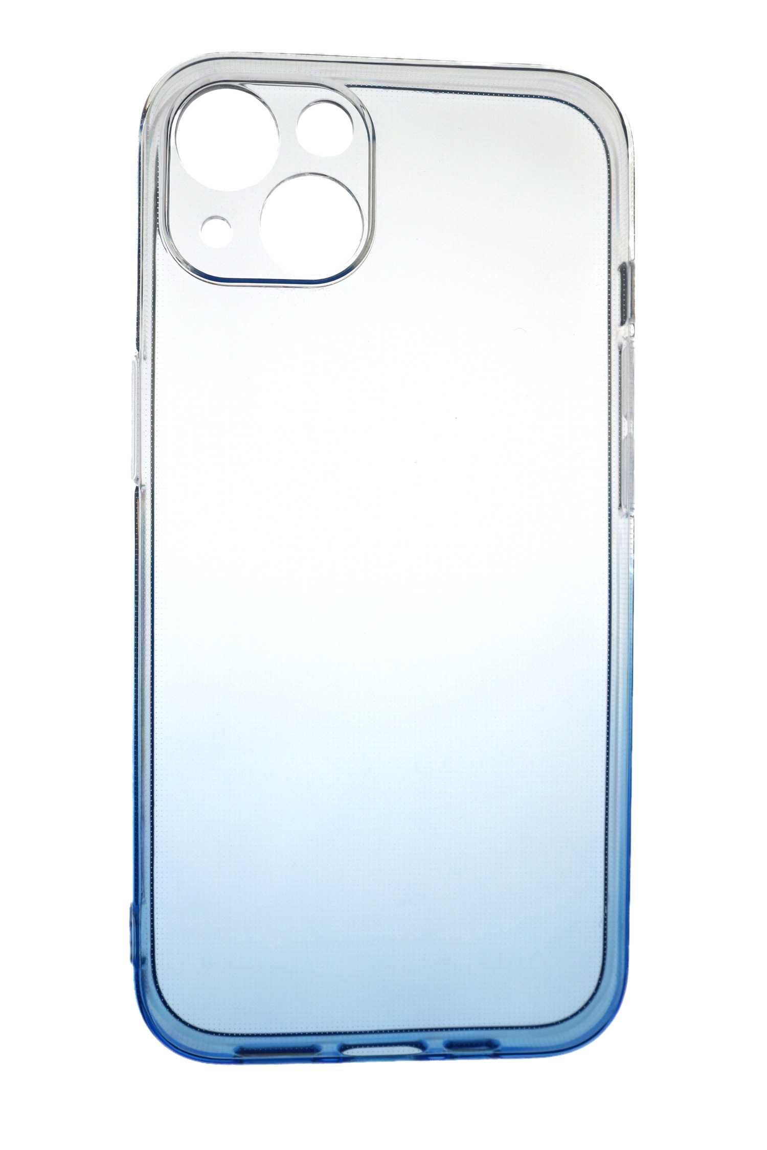TPU Case 14 mm JAMCOVER Blau, iPhone 2.0 Strong, Backcover, Transparent Apple, Plus,