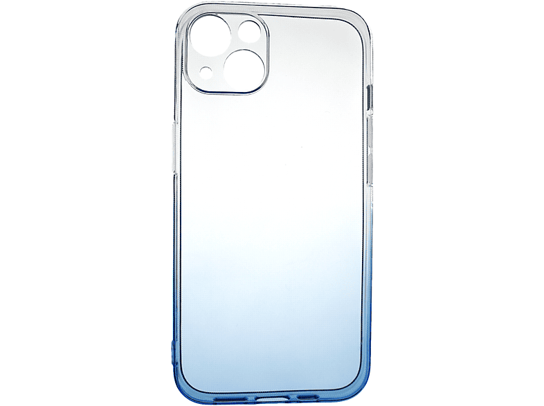 JAMCOVER 2.0 mm TPU Case Strong, Backcover, Apple, iPhone 14, Blau, Transparent