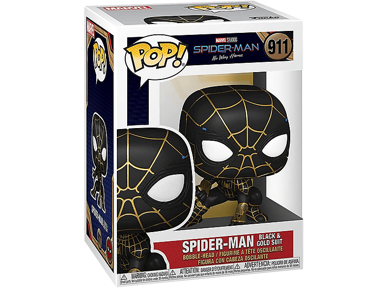 Funko POP Marvel Spider-Man No Way Home Spider-Man Black & Gold Suit