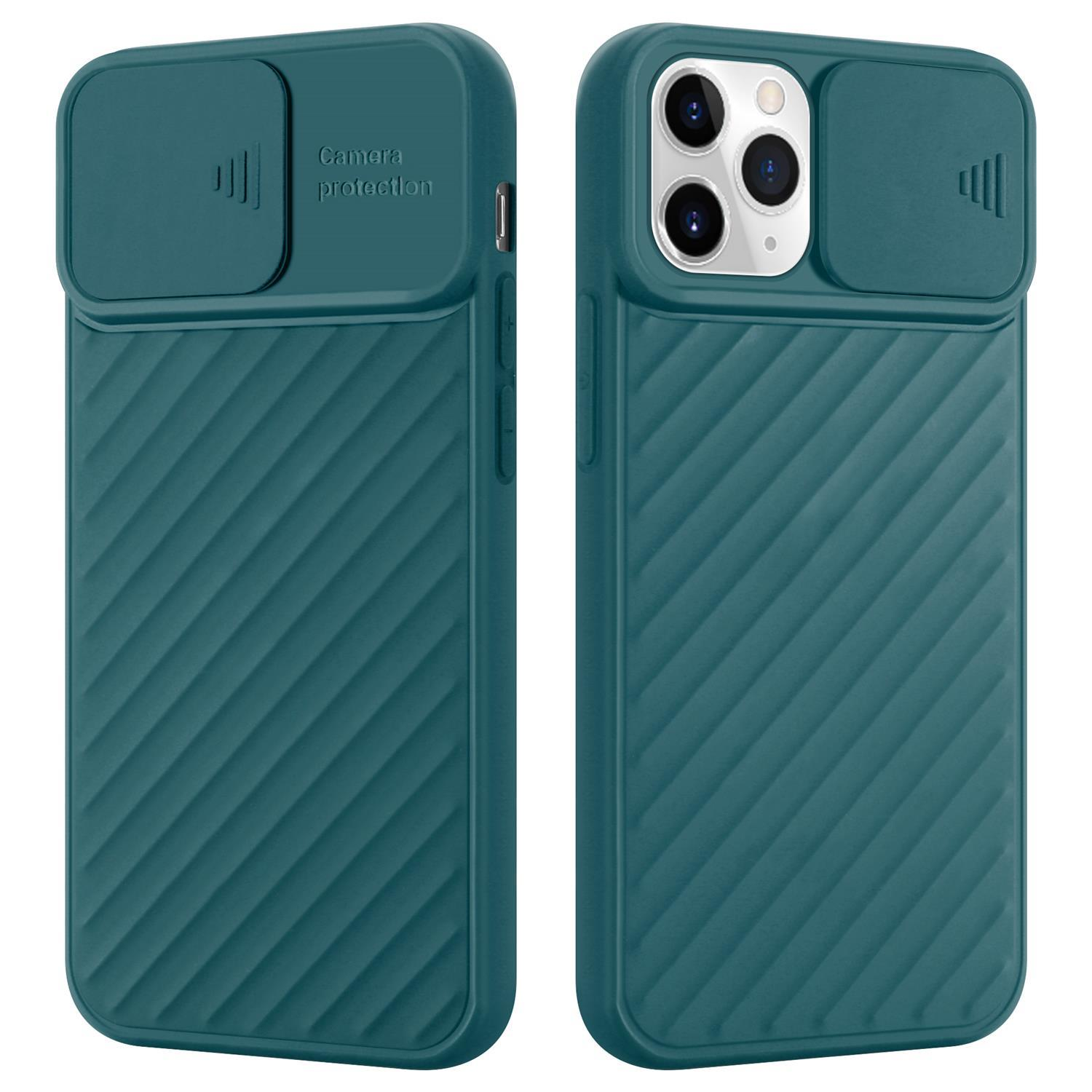 PRO Matt CADORABO Kameraschutz, iPhone Hülle 11 Handy Backcover, Grün mit MAX, Apple,