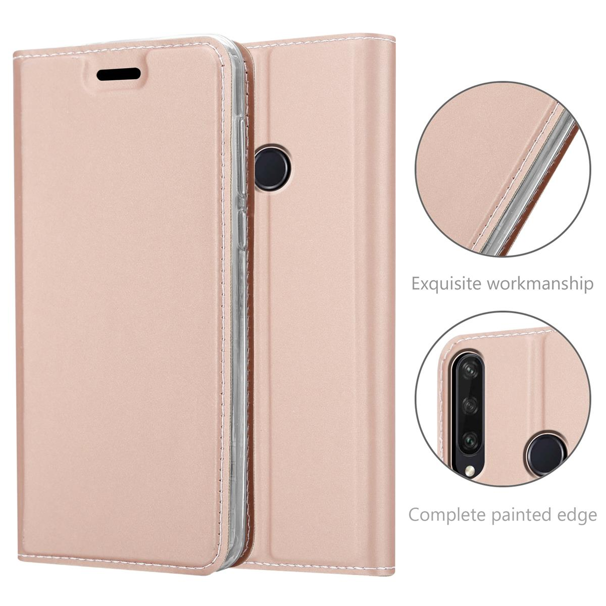 CADORABO Handyhülle Classy Book CLASSY Bookcover, Y6P, Style, ROSÉ GOLD Huawei