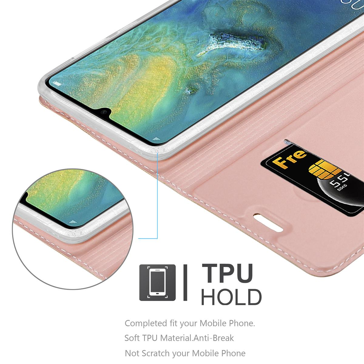 Eine rosa Handyhülle mit Telefon. Eine SIM-Karte ist sichtbar. Die Hülle hat TPU HOLD Text.