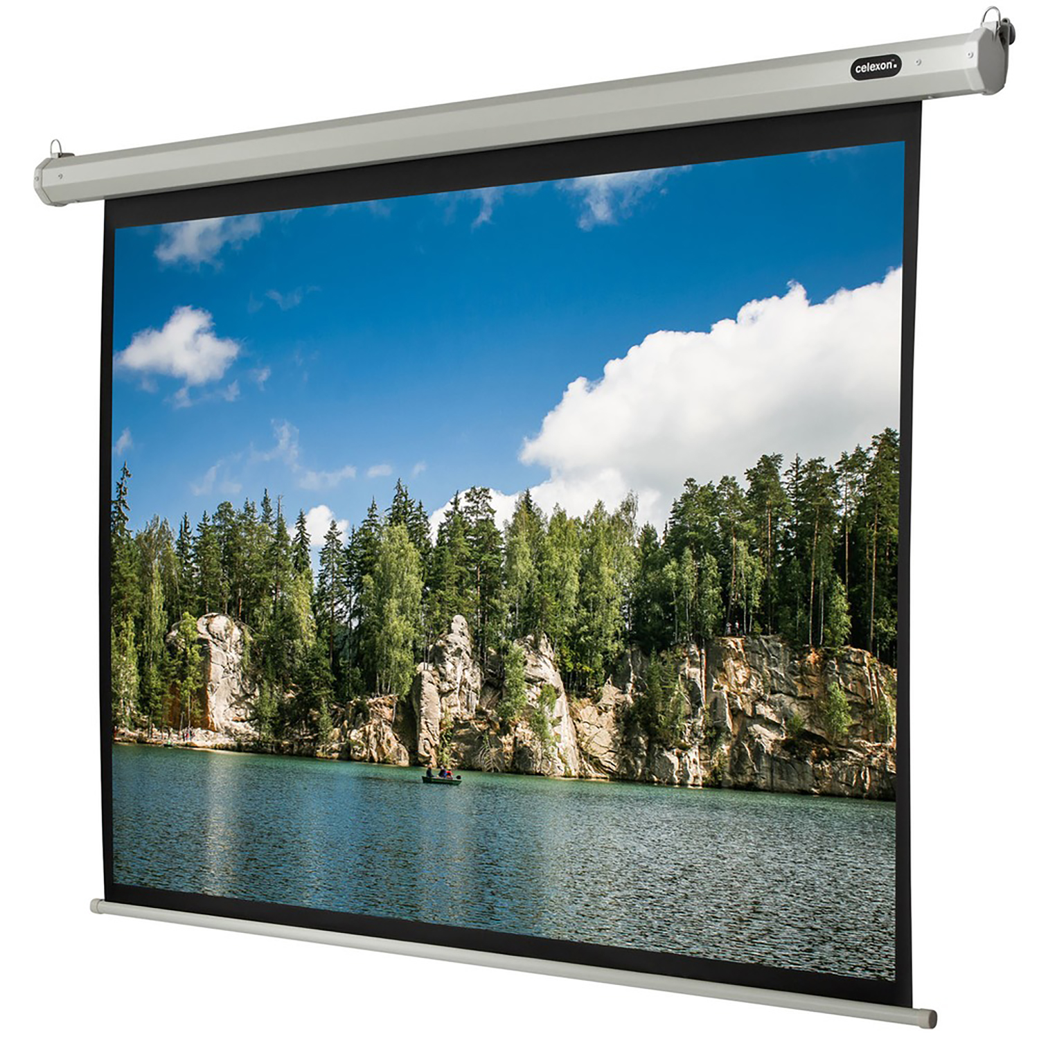 Pantalla para proyector - CELEXON celexon Básica motorizada 220 x 165 cm