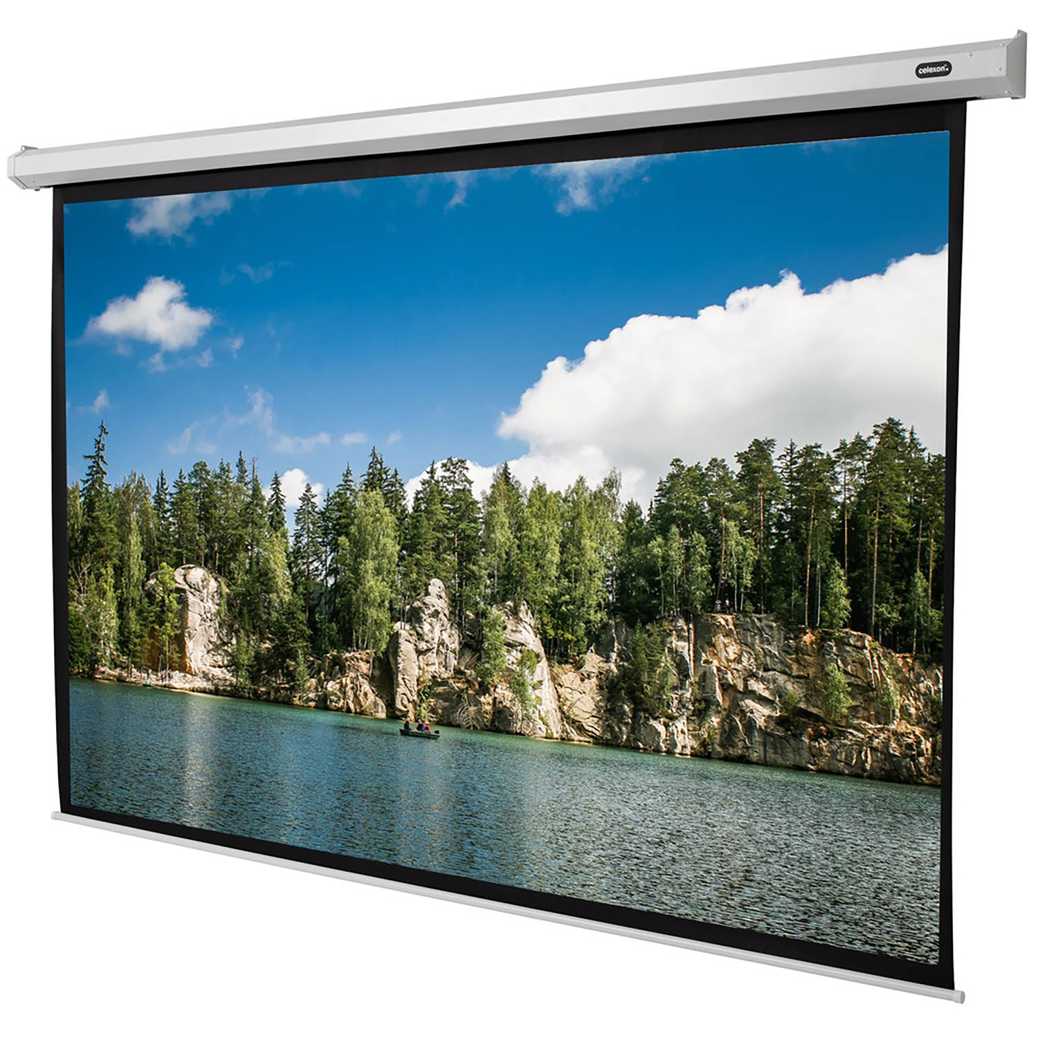 Pantalla para proyector - CELEXON celexon Básica motorizada 300 x 225 cm