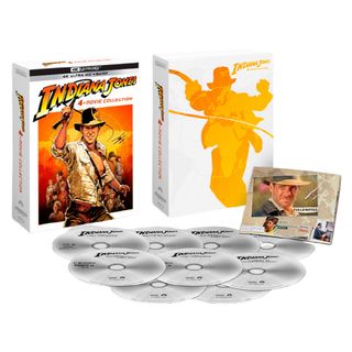 Indiana Jones: 4-Movie Collection - Blu-ray Ultra HD de 4K