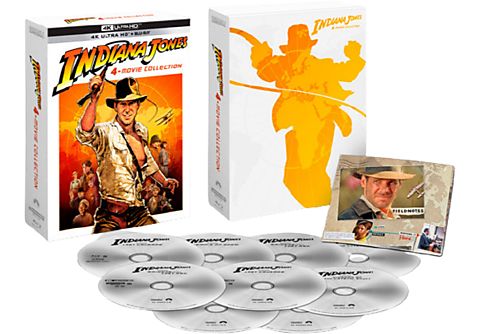 Indiana Jones: 4-Movie Collection - Blu-ray Ultra HD de 4K