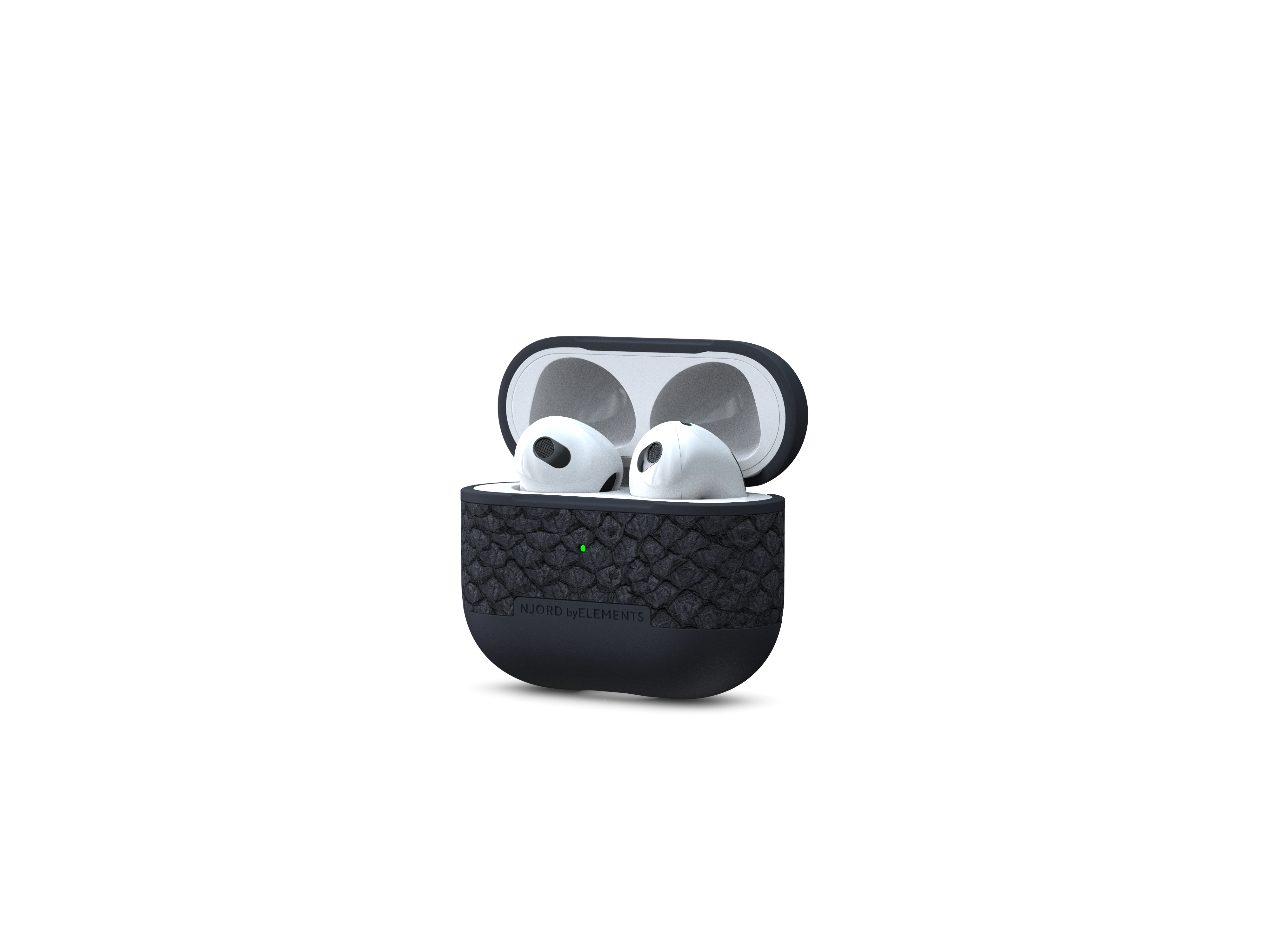 Case Full Apple NJORD AirPods Cover für: Grey passend Njord