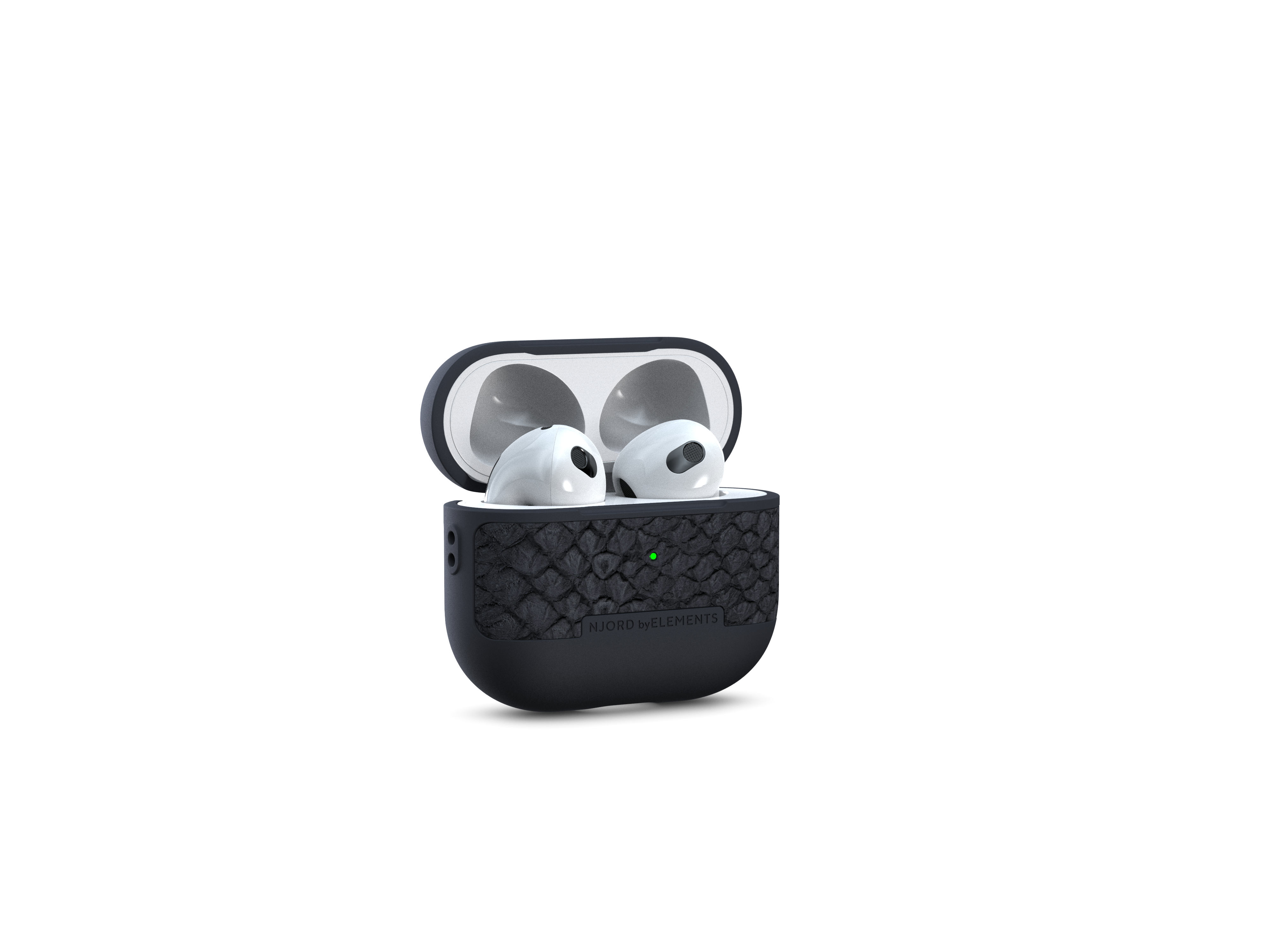 NJORD Njord AirPods Case Full Cover für: passend Apple Grey