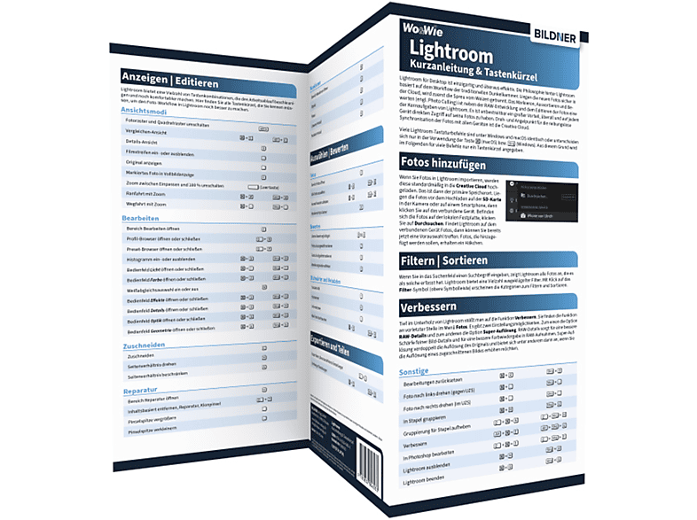 Lightroom - Kurzanleitung & Tastenkürzel