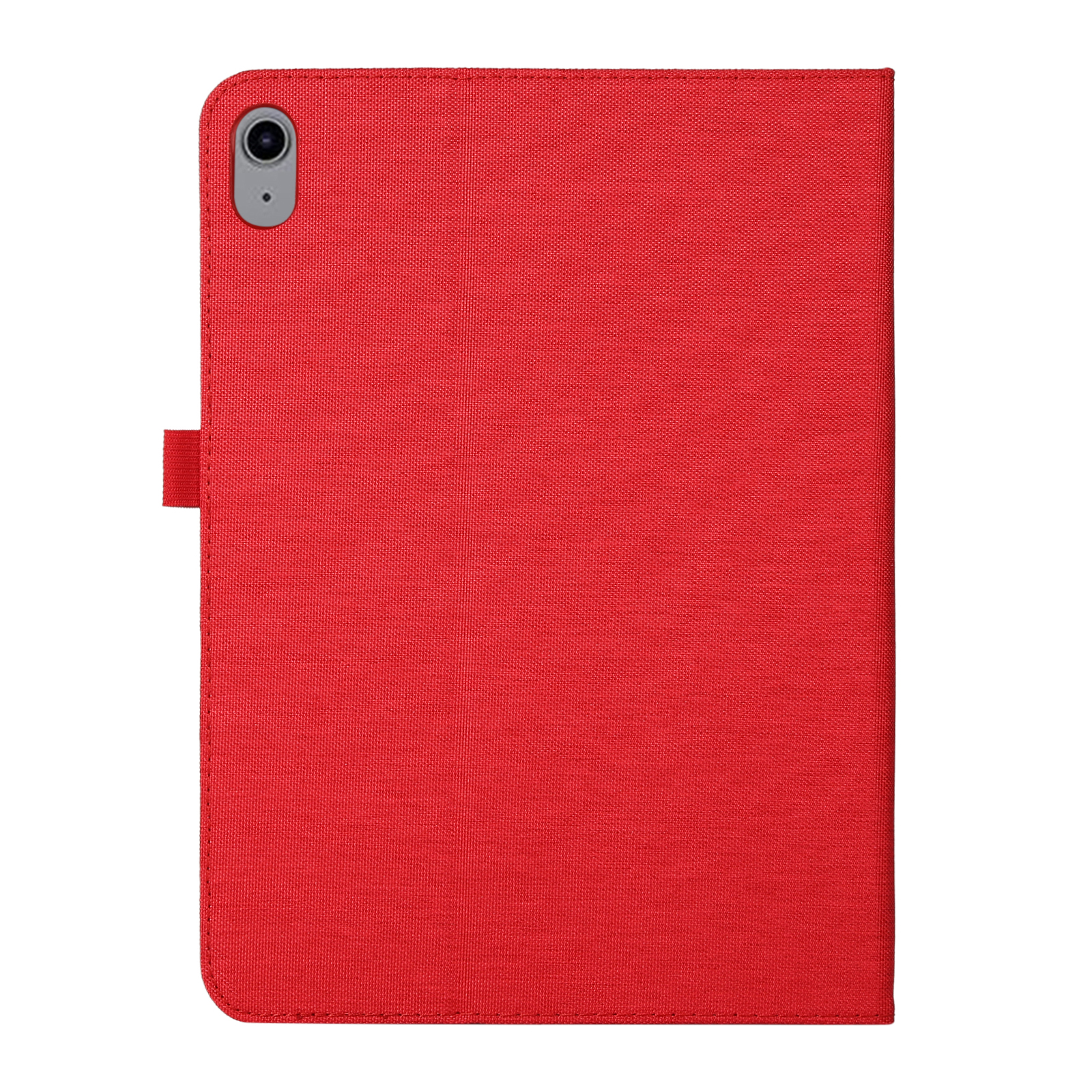 LOBWERK Hülle Schutzhülle Bookcover für 10.9 Rot Ipad 2022 Kunststoff, Apple
