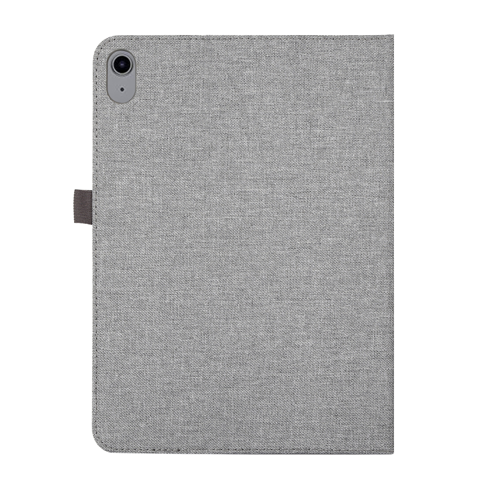 LOBWERK Hülle 10.9 Bookcover Ipad für 2022 Apple Schutzhülle Grau Kunststoff