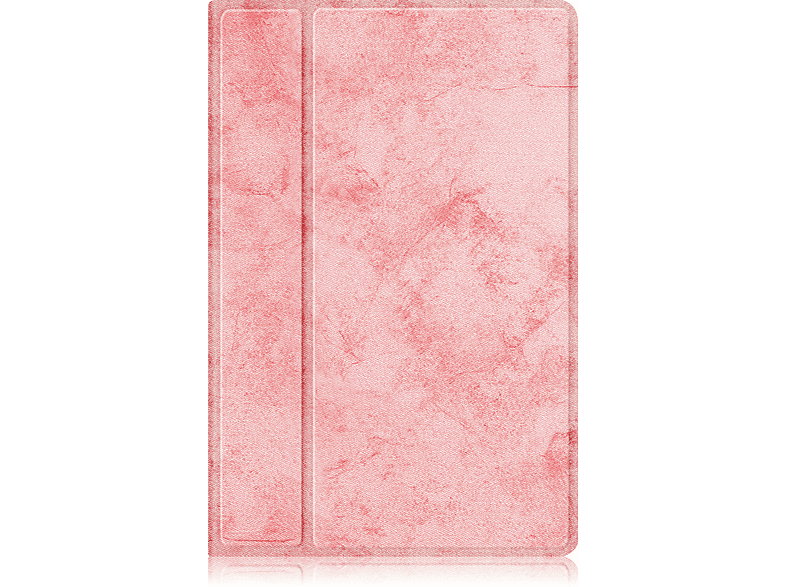 LOBWERK Hülle Schutzhülle Bookcover für Samsung Galaxy Tab A8 SM-X200 X205 Kunstleder, Rosa