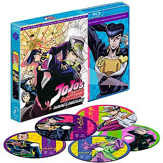 Jojo's Bizarre Adventure Diamond is Unbreakable Temporada 3 Parte 1 - Blu-ray