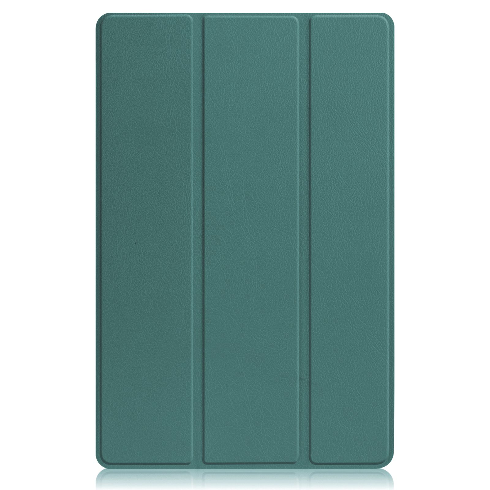 LOBWERK Hülle Schutzhülle Bookcover für Tab Zoll P12 12.6 Pro Kunstleder, Grün Lenovo