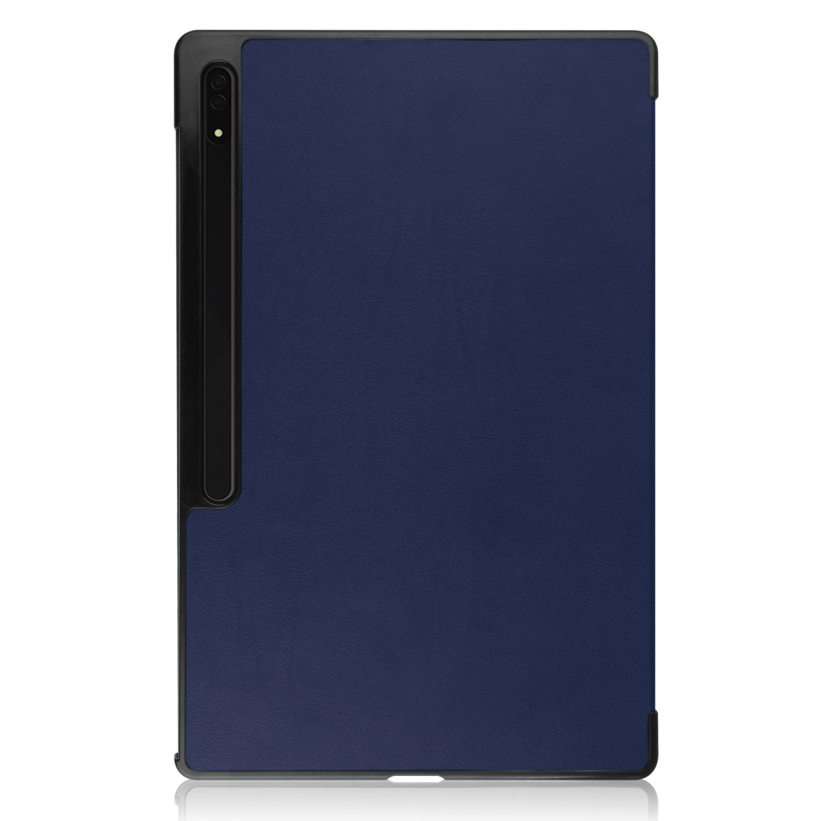 LOBWERK Hülle Schutzhülle Bookcover Blau Ultra Tab Samsung SM-X900 14.6 SM-906 S8 Kunstleder, für Zoll