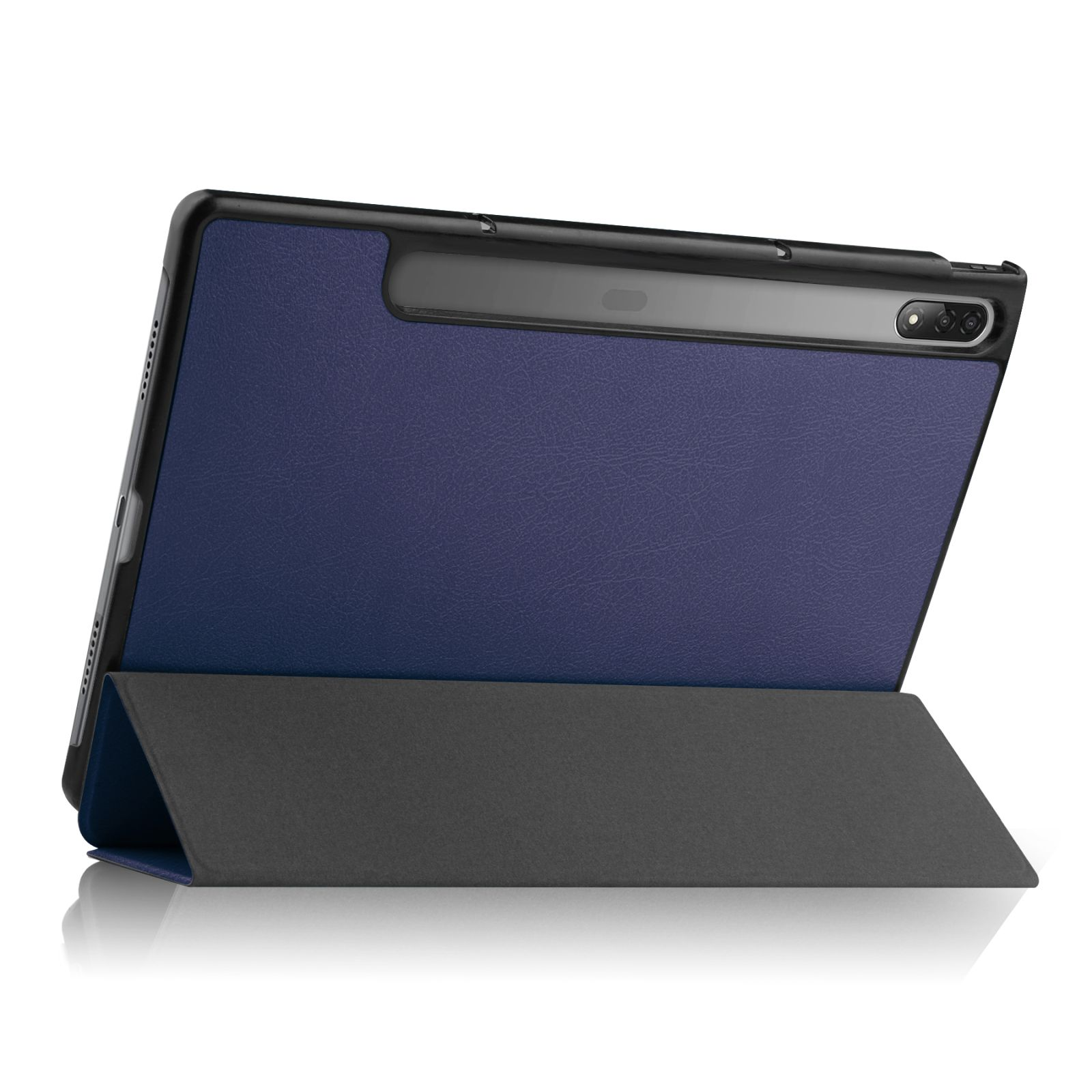 Hülle P12 Lenovo Zoll Blau für Pro Bookcover Schutzhülle Tab 12.6 Kunstleder, LOBWERK