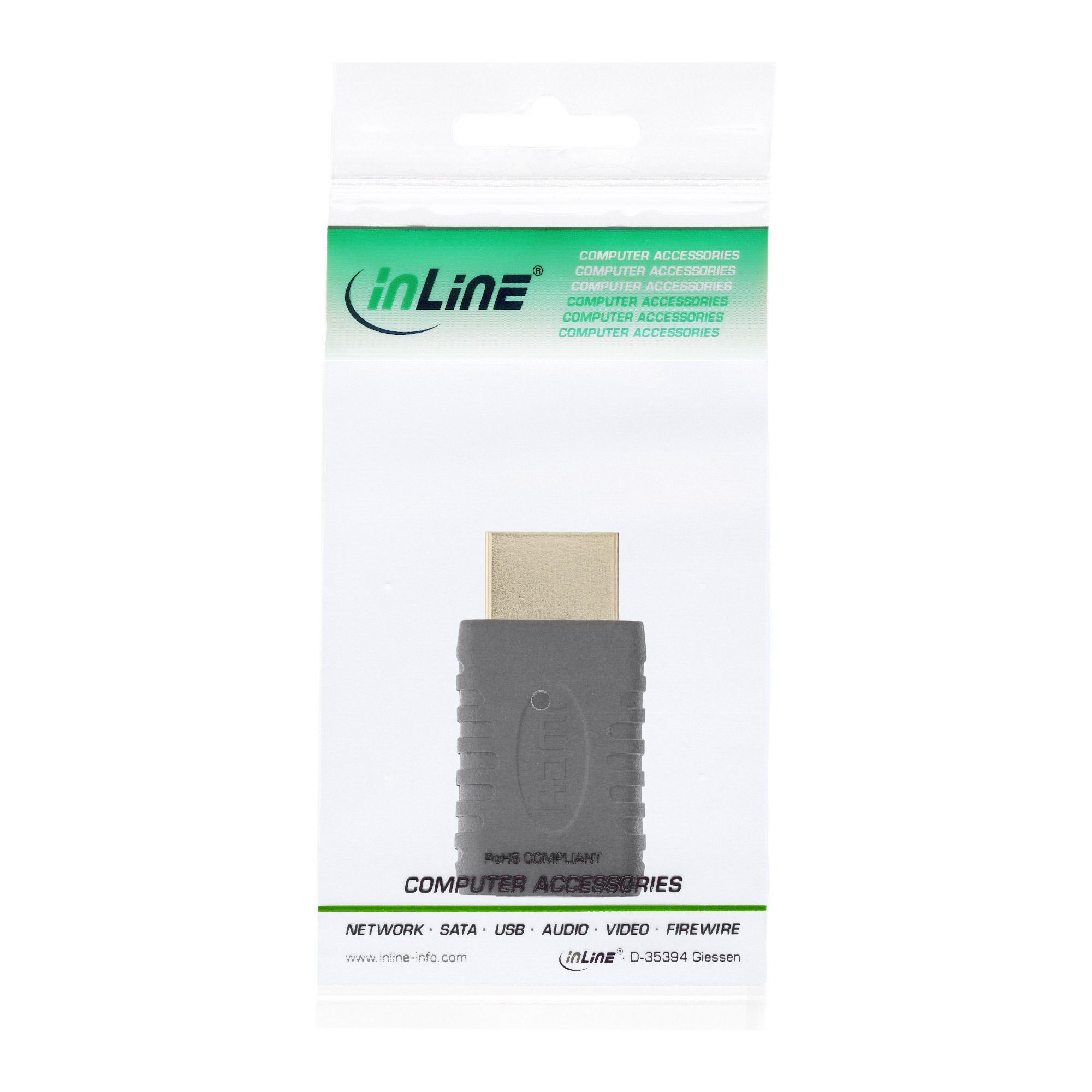 mini / HDMI HDMI Mini Adapter, 4K2K / A Buchse, InLine® HDMI auf HDMI INLINE kompatibel, C DVI zu Stecker /