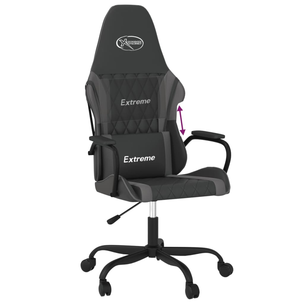 VIDAXL 3143779 Gaming Stuhl, Schwarz