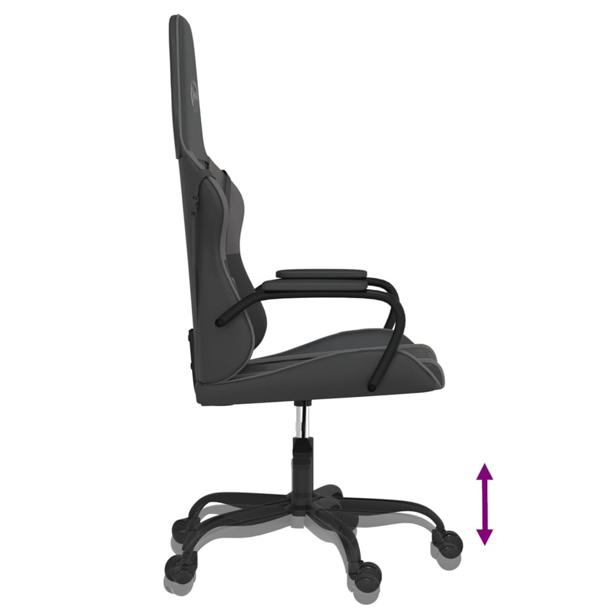 VIDAXL 3143779 Gaming Stuhl, Schwarz