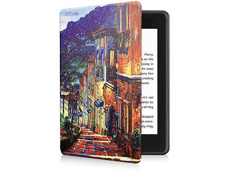 LOBWERK Hülle Schutzhülle Bookcover für Amazon Kindle Paperwhite 2021