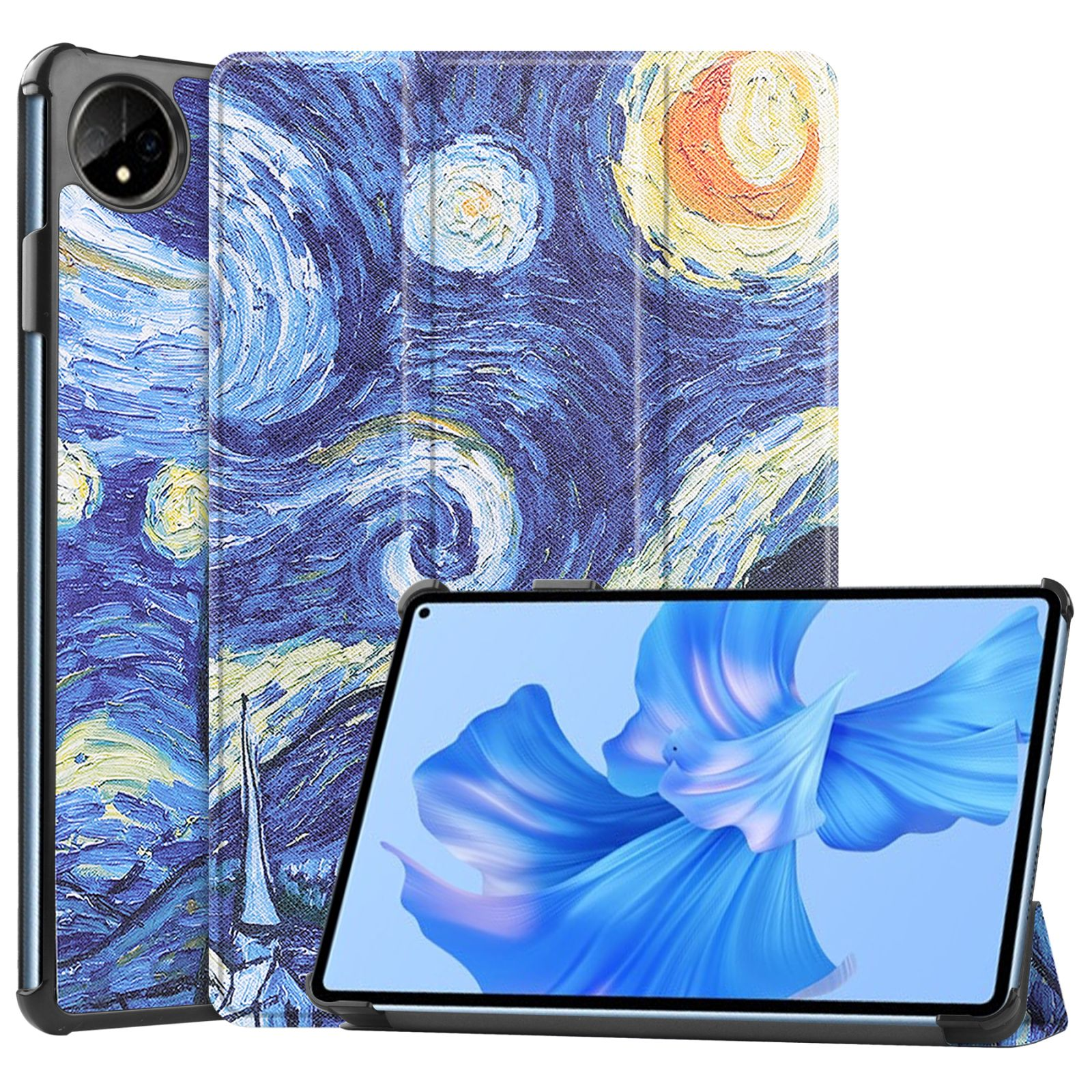 Pro Bookcover Huawei Hülle LOBWERK 11 2022 Kunststoff, MatePad für Blau Schutzhülle