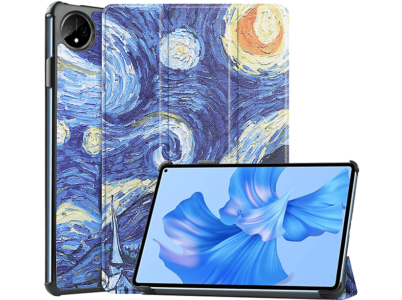 LOBWERK Hülle Schutzhülle Huawei Bookcover Pro MatePad für Kunststoff, 11 Blau 2022