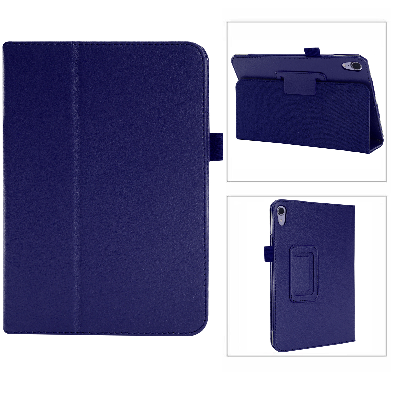Blau 2021 iPad Schutzhülle 8.3 Kunstleder, Zoll Bookcover Mini LOBWERK Generation 6. 6 Apple für Hülle
