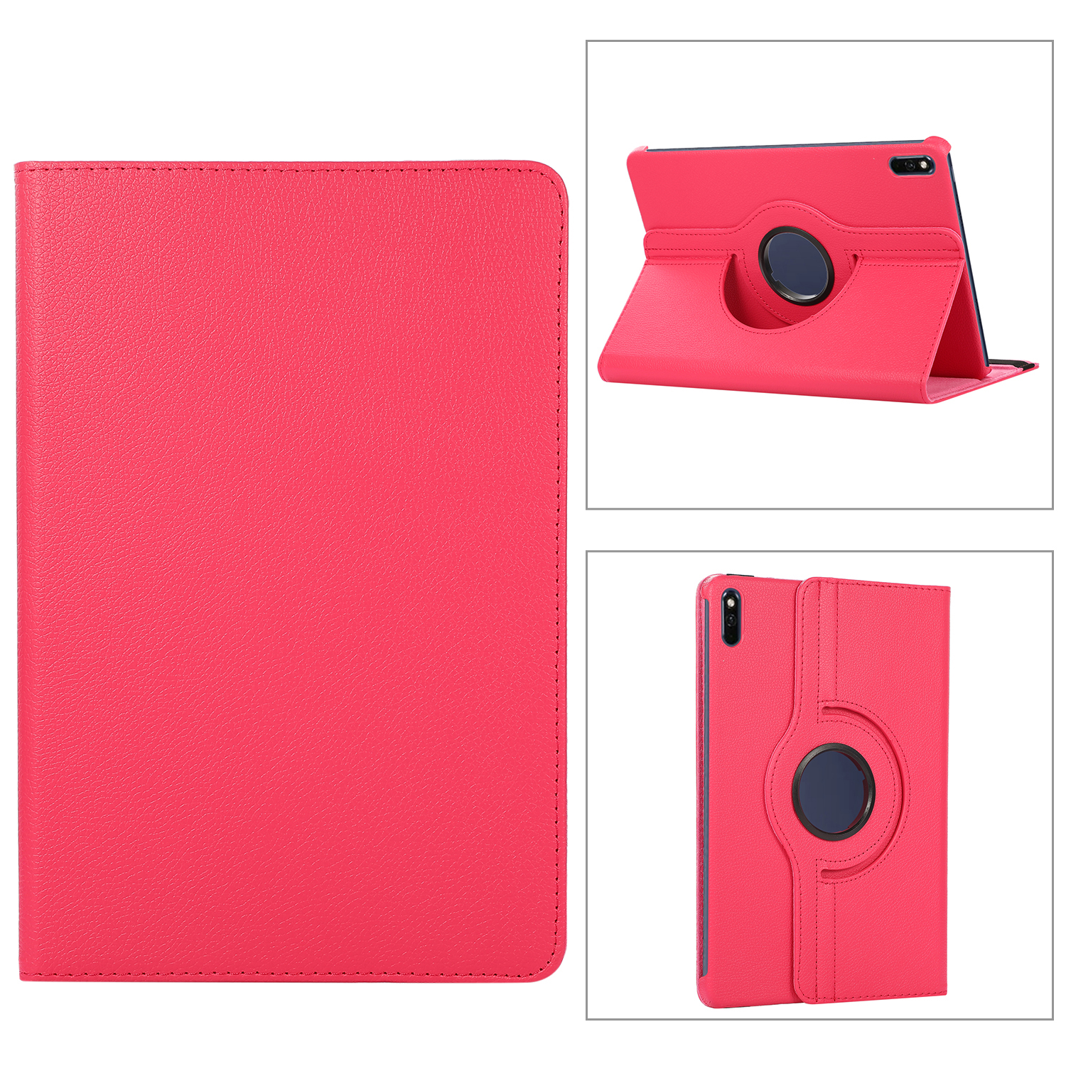 LOBWERK Hülle Schutzhülle 11 Zoll 11 Bookcover MatePad Huawei Pink 2021 Kunstleder, für