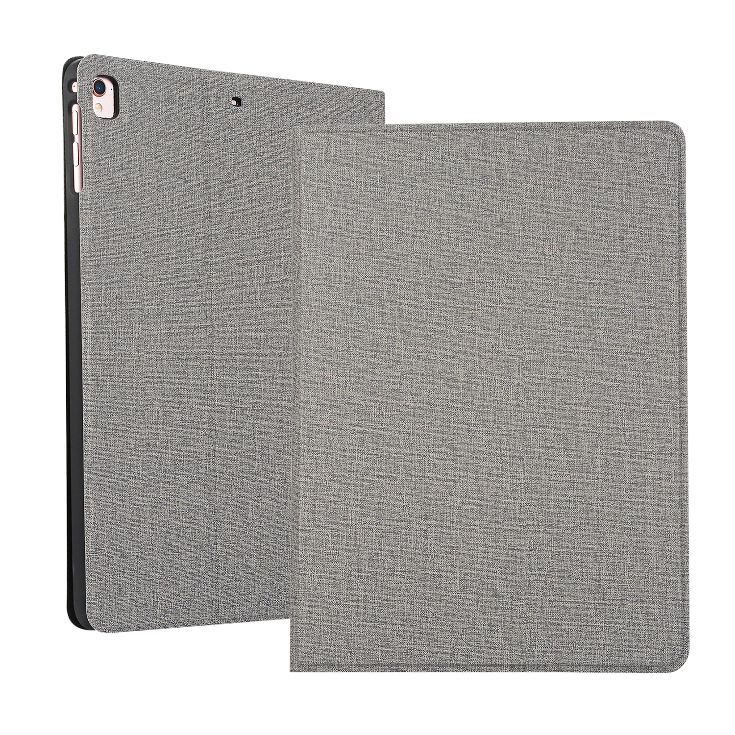 Bookcover Schutzhülle 2019/2020/2021 10.5 Grau Kunststoff, Apple 10.5 Pro LOBWERK 3 10.2 2017 Ipad Air Hülle Zoll 2019 für