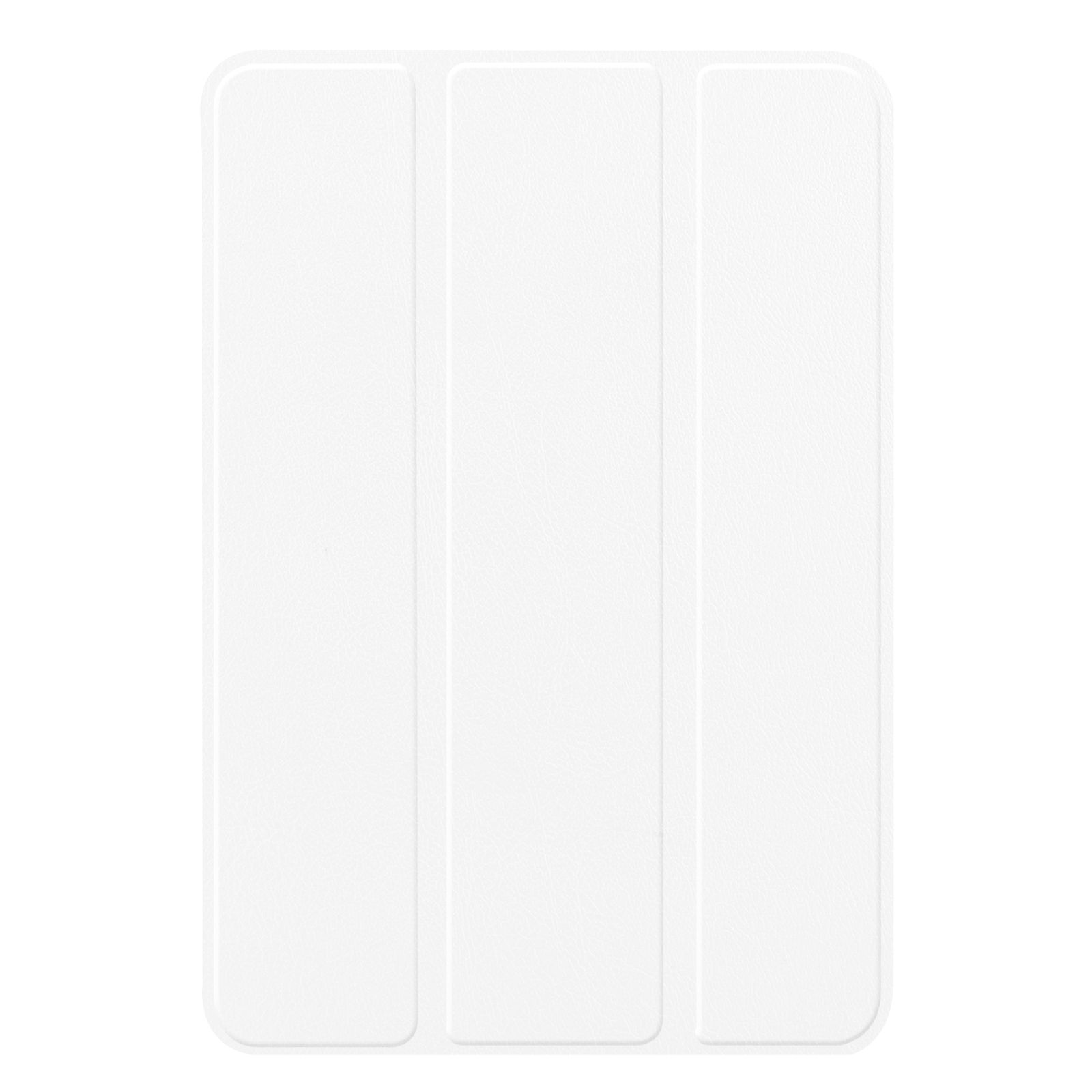 LOBWERK Hülle iPad Weiß Bookcover 6 Kunstleder, 8.3 für 2021 Apple Mini Schutzhülle Generation Zoll 6