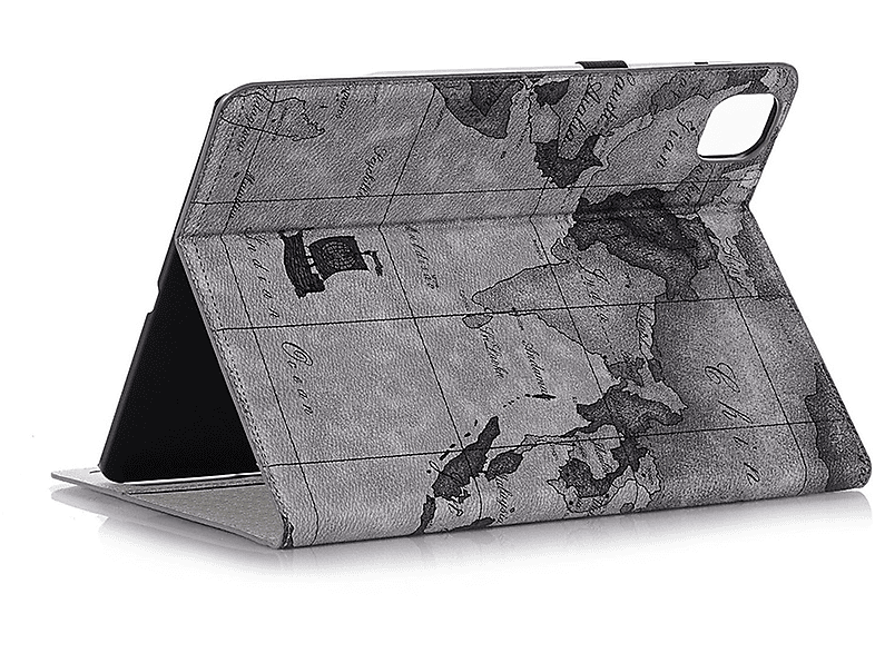 LOBWERK Hülle Schutzhülle Bookcover für Apple Ipad Pro 11 2020/2021/2022 11 Zoll Ipad Air 4 2020/2022 Kunststoff, Grau