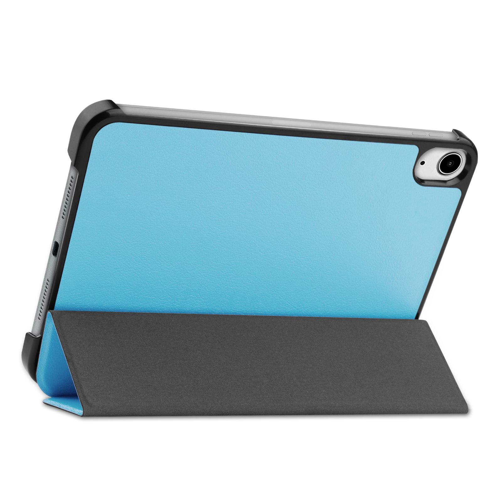 Case für Mini (Schutzhülle Set Kunstleder, LOBWERK IPad 6 Zoll + Hellblau 8.3 2in1 Apple Schutzglas) 2021 Bookcover