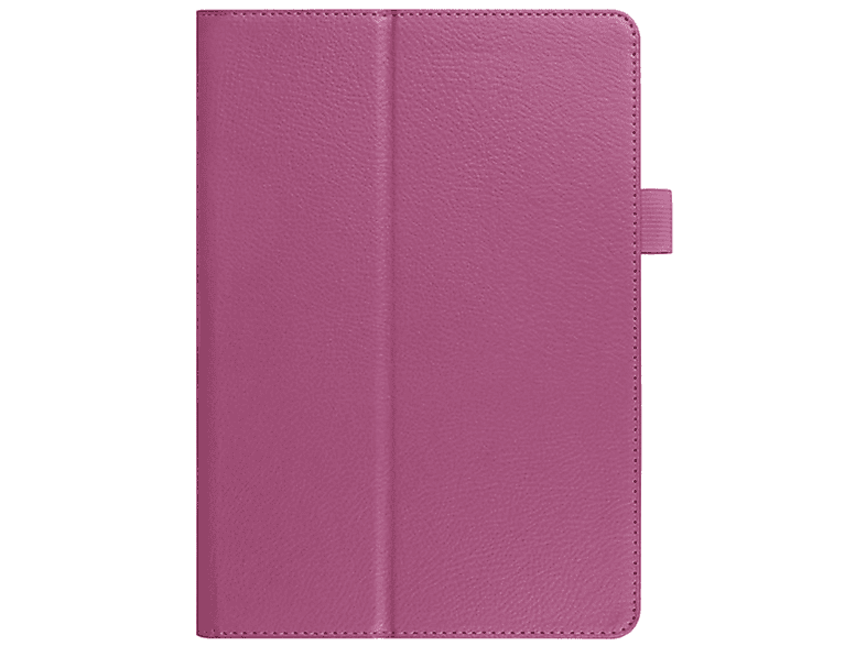 LOBWERK Hülle Schutzhülle Bookcover für Apple iPad Pro 12.9 2020 Kunstleder, Lila | Tablet Bookcover