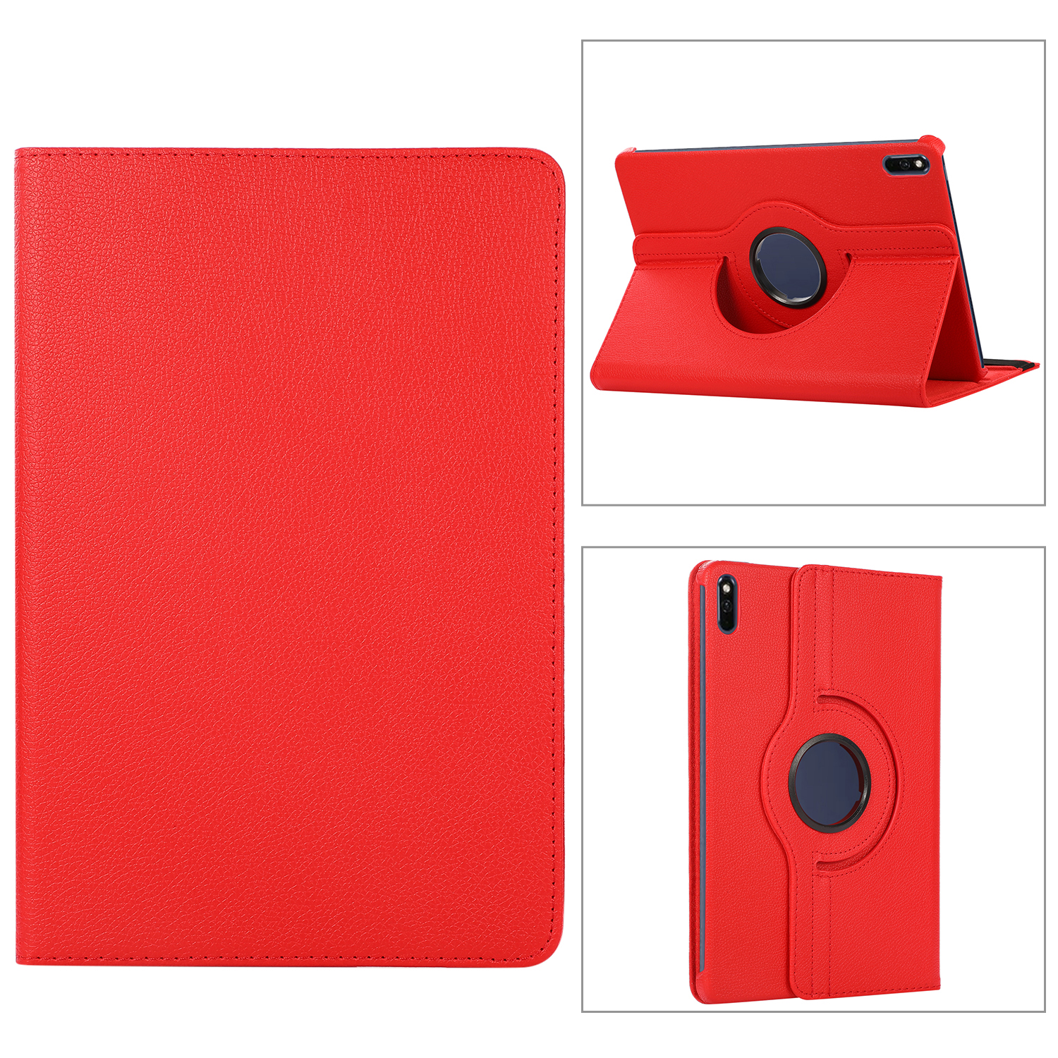11 2021 Bookcover Kunstleder, für 11 Rot Schutzhülle Hülle MatePad LOBWERK Zoll Huawei