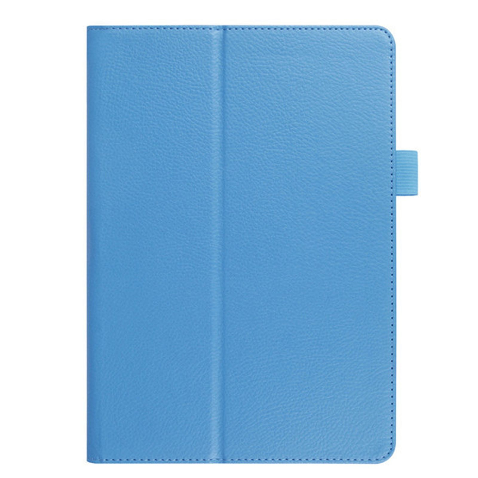 LOBWERK Hülle Schutzhülle Bookcover 12.9 für Pro Apple iPad Hellblau Kunstleder, 2020