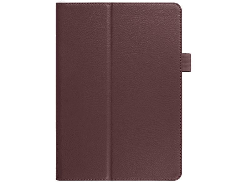 LOBWERK Hülle Schutzhülle Bookcover für Apple iPad Pro 12.9 2020 Kunstleder, Braun