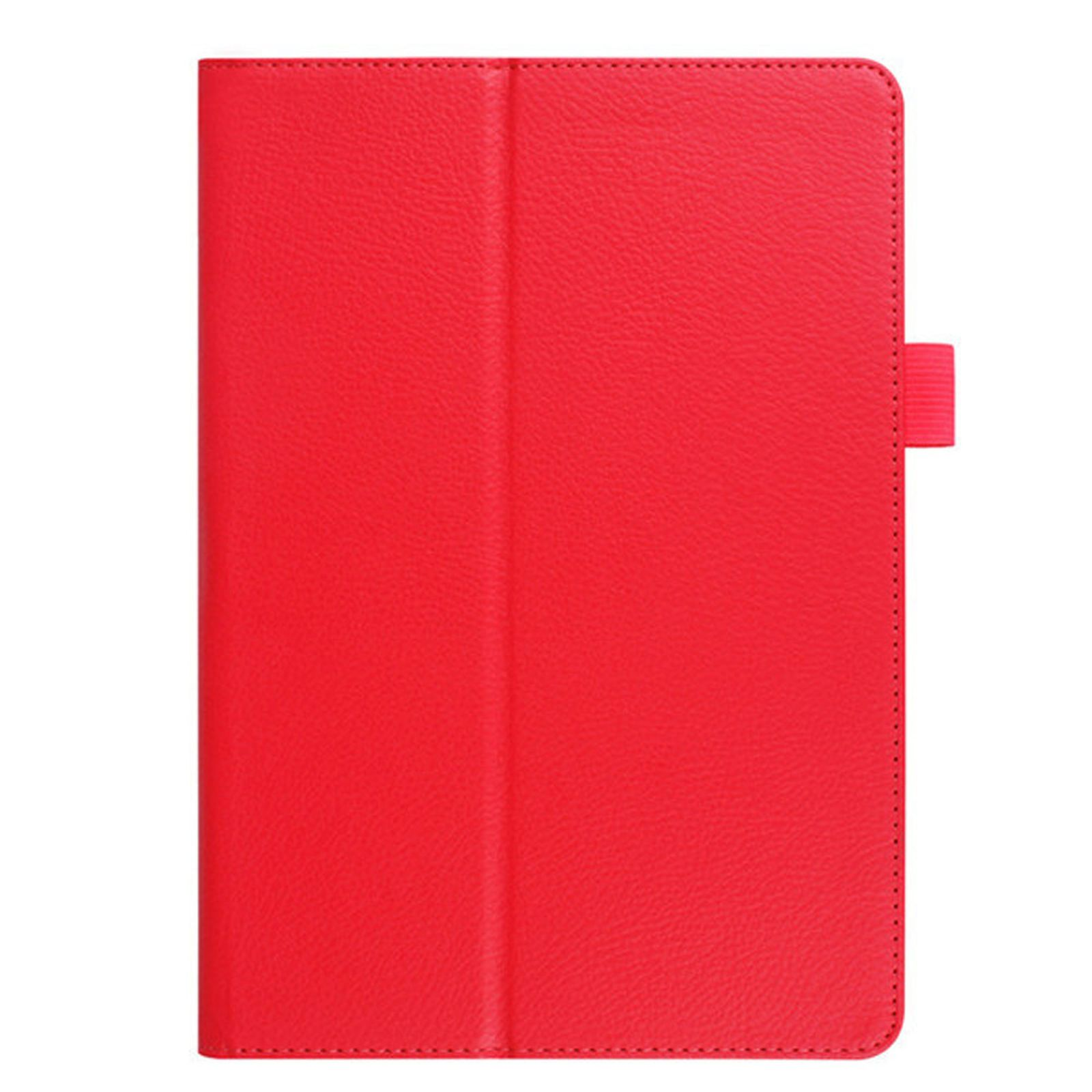LOBWERK Hülle Schutzhülle 2020 Rot Bookcover Kunstleder, 12.9 Apple Pro für iPad