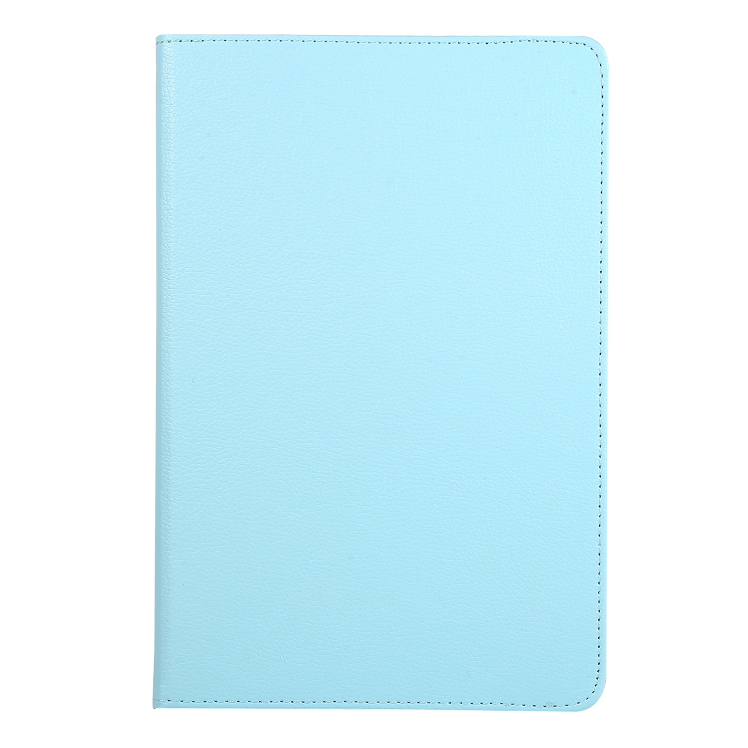 Tablet-Hülle, hellblaue Farbe.