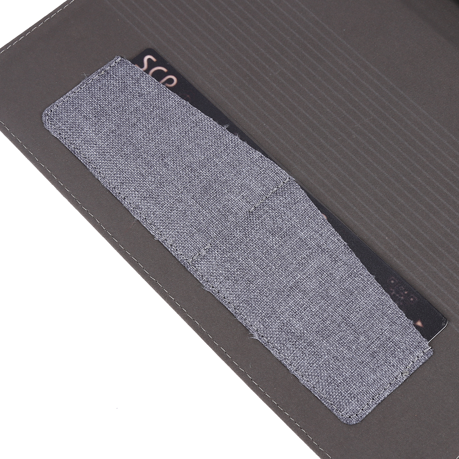 Hülle Grau Samsung Galaxy Schutzhülle S7 Kunststoff, Bookcover LOBWERK SM-T870/T875/X700 Tab für