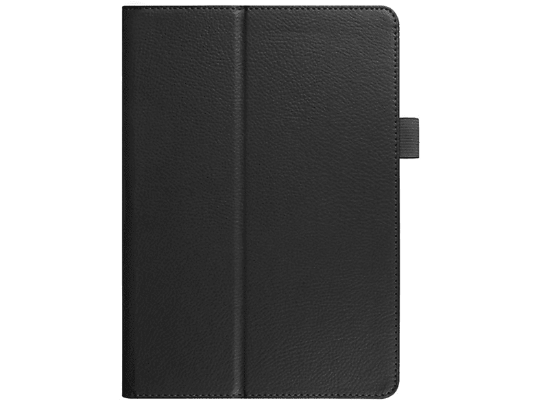 Hülle iPad Apple 2020 Bookcover 12.9 LOBWERK für Schutzhülle Pro Kunstleder, Schwarz