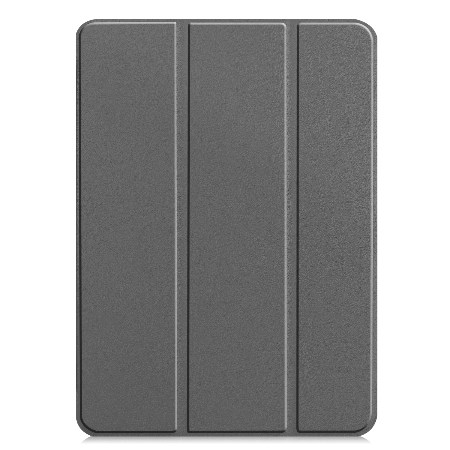 5. Kunstleder, Grau iPad Bookcover 12.9 Schutzhülle 12.9 Hülle 2021 LOBWERK Apple Pro Generation für Zoll